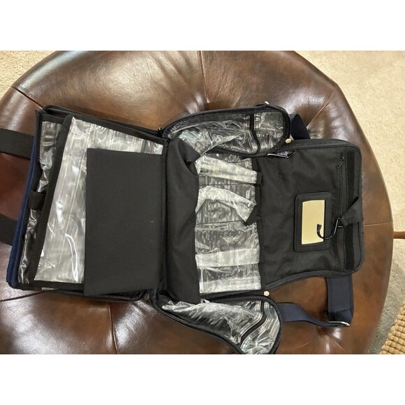 PROTOCOL TRAVEL ORGANIZER TOILETRY HANGING BAG NWT BLUE - Picture 6 of 6